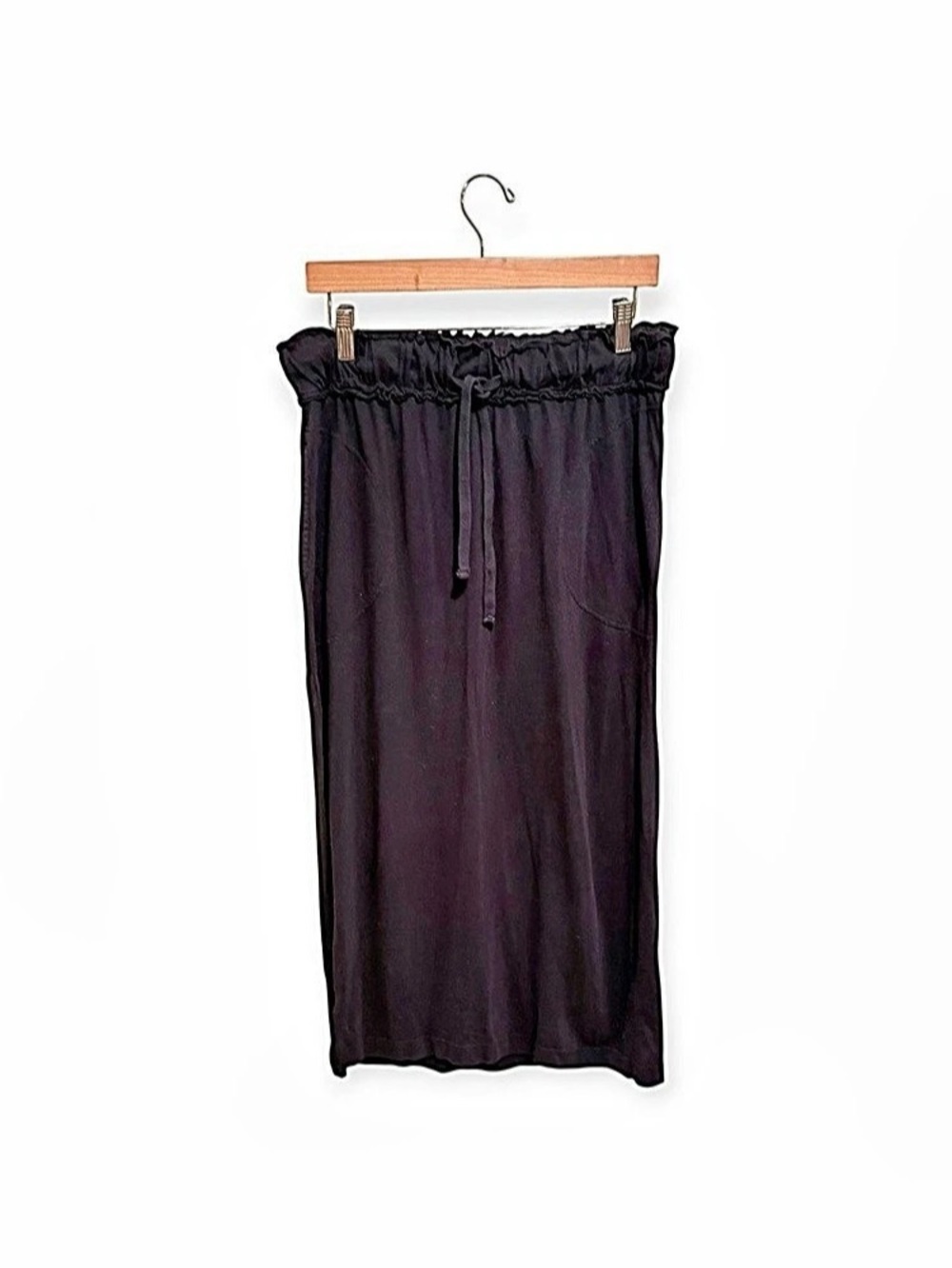 Free People Black Maxi Skirt Size Small